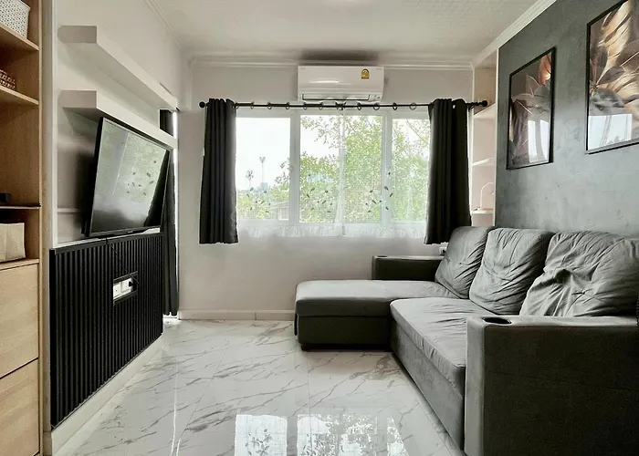 Free Wifi Netflix My Sukhumvit 81 Bts Onnut Appart hôtel