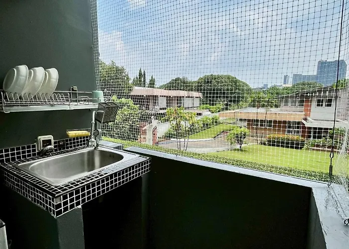 公寓式飯店 Free Wifi Netflix My Sukhumvit 81 Bts Onnut 曼谷